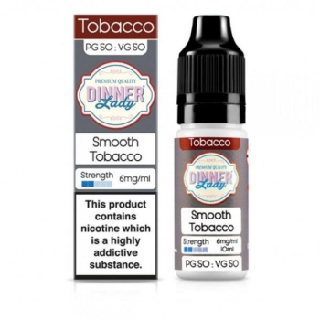 E-vedelik Dinner Lady Smooth Tobacco 10ml