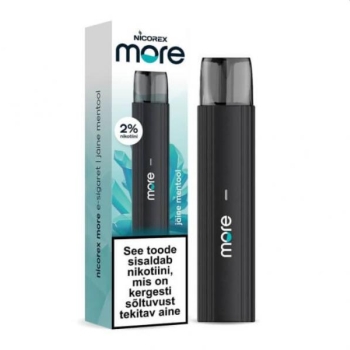 Nicorex More e-sigaret Jäine Mentool 2%