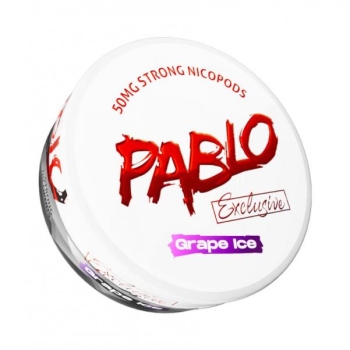 SNUS Nikotiinipadjad Pablo Exclusive Grape Ice 12g