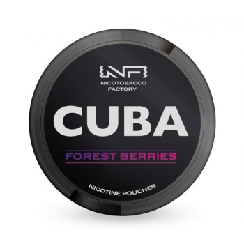 SNUS Nikotiinipadjad Cuba(Black) Forest Berries