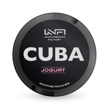 SNUS Nikotiinipadjad Cuba(Black) Jogurt