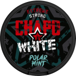 SNUS Nikotiinipadjad CHAPO WHITE – POLAR MINT 16,5 MG/G 13,2MG