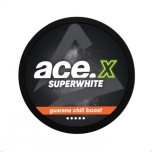 SNUS Nikotiinipadjad Ace X Superwhite Guarana Chili Boost